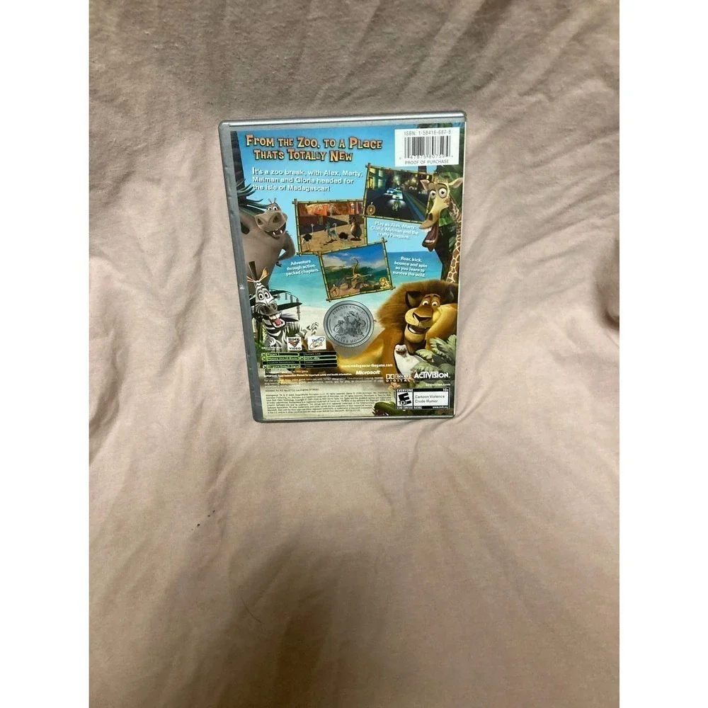 Madagascar Microsoft Xbox Platinum Hits CIB